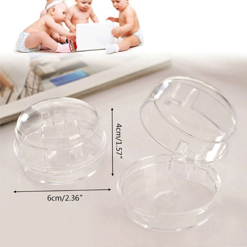 6 Pcs Baby Safety Oven Lock Lid Gas Stove Knob Covers Infant Child Protector Kitchen Supplies